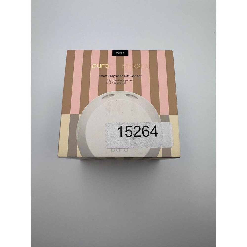 Pura 4 Smart Fragrance Diffuser Mersea Gift Set Coconut Sugar Saltaire Open Box